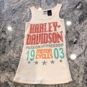 Harley Davidson Bling tank top rhinestone